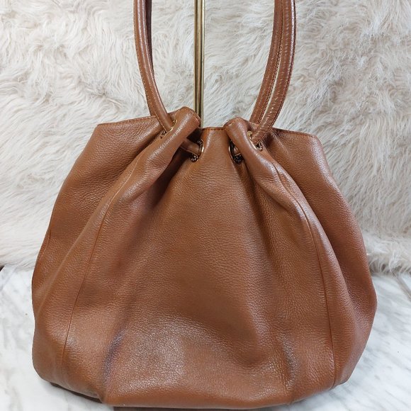Michael Kors Astor Ring Tan Leather Tote - Picture 3 of 13